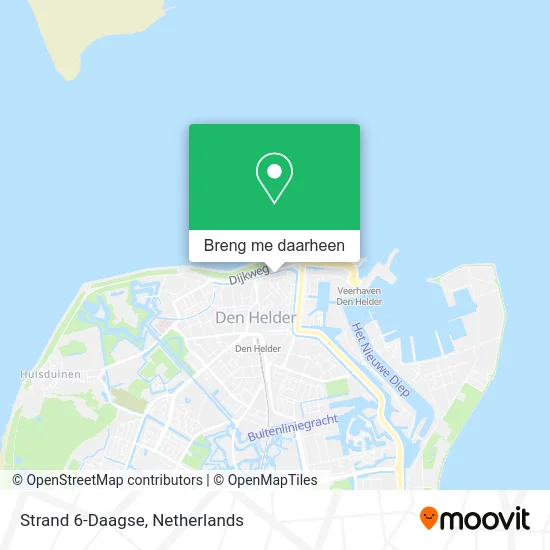 Strand 6-Daagse kaart