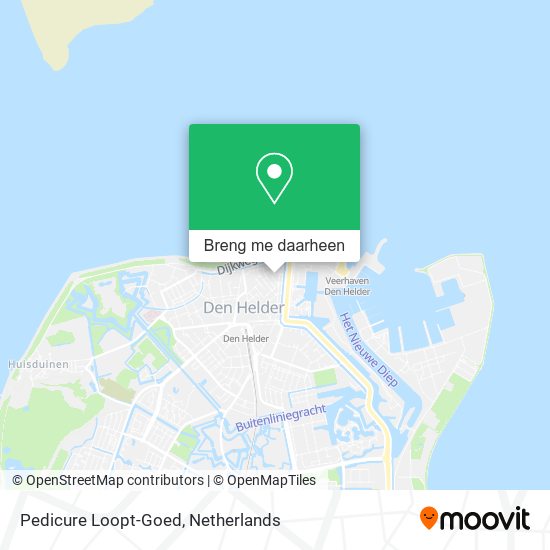 Pedicure Loopt-Goed kaart