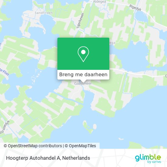 Hoogterp Autohandel A kaart