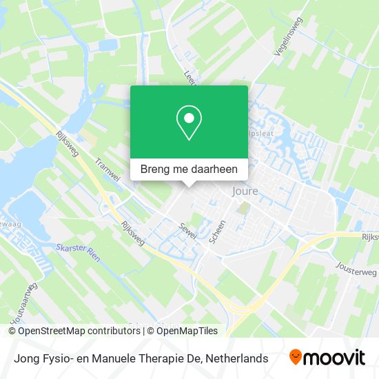 Jong Fysio- en Manuele Therapie De kaart