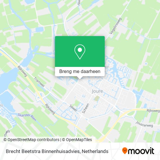 Brecht Beetstra Binnenhuisadvies kaart