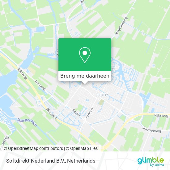 Softdirekt Nederland B.V. kaart