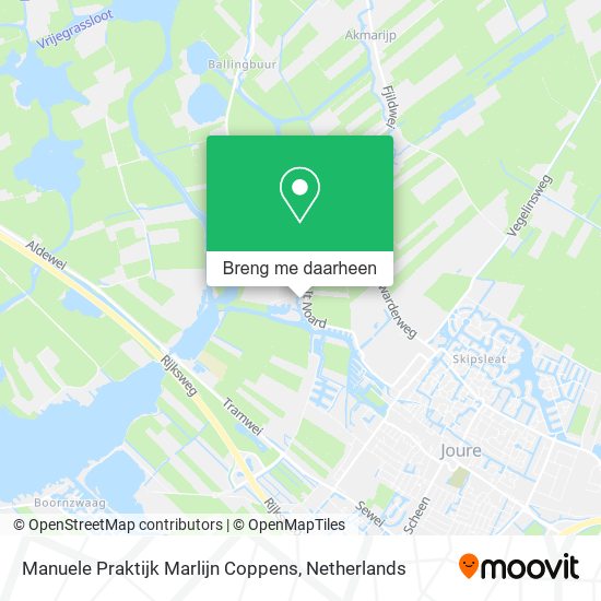 Manuele Praktijk Marlijn Coppens kaart
