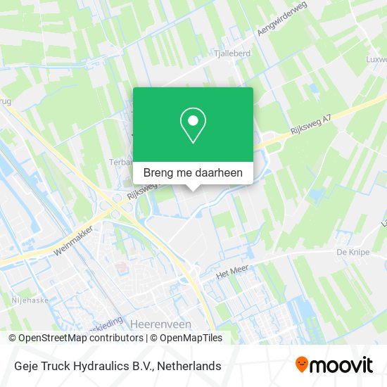 Geje Truck Hydraulics B.V. kaart