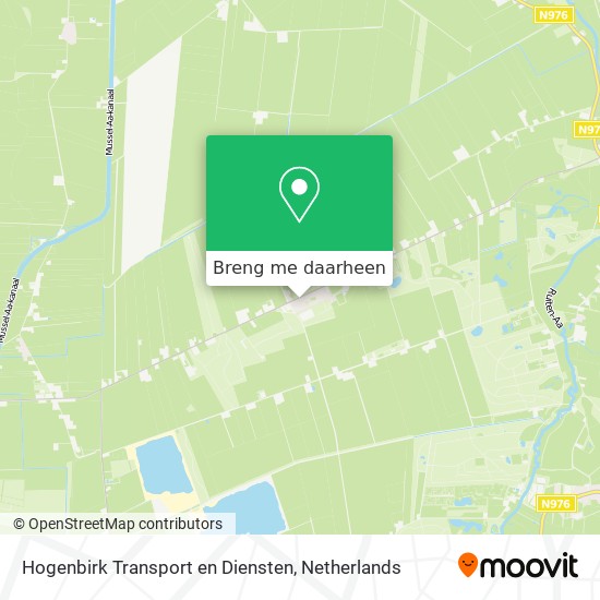 Hogenbirk Transport en Diensten kaart