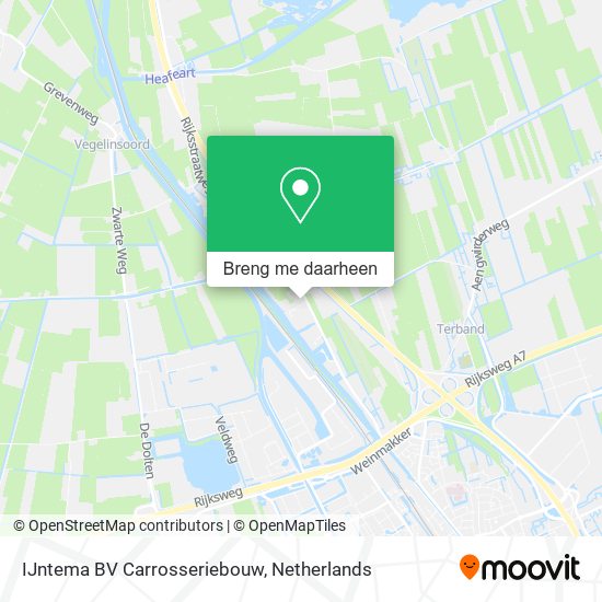 IJntema BV Carrosseriebouw kaart