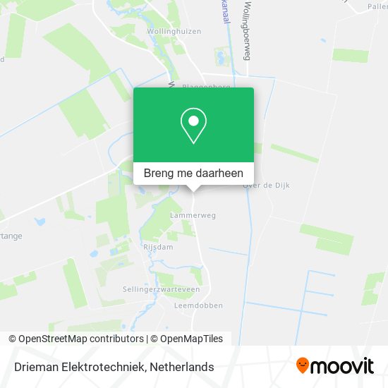 Drieman Elektrotechniek kaart