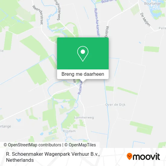 R. Schoenmaker Wagenpark Verhuur B.v. kaart