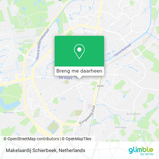 Makelaardij Schierbeek kaart