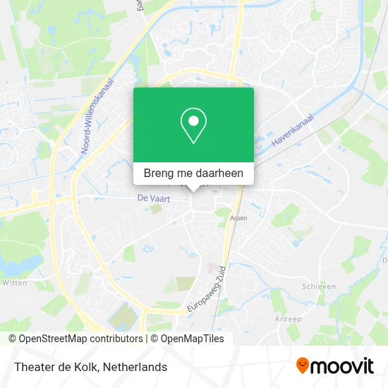 Theater de Kolk kaart