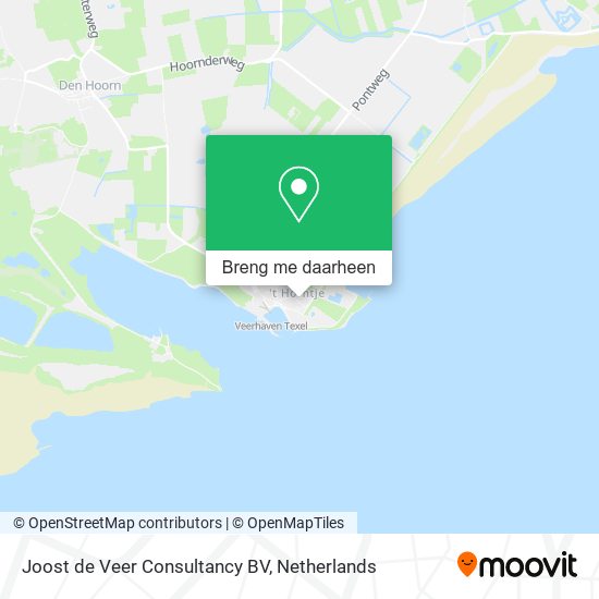 Joost de Veer Consultancy BV kaart