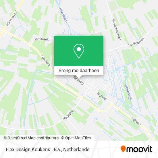 Flex Design Keukens i B.v. kaart