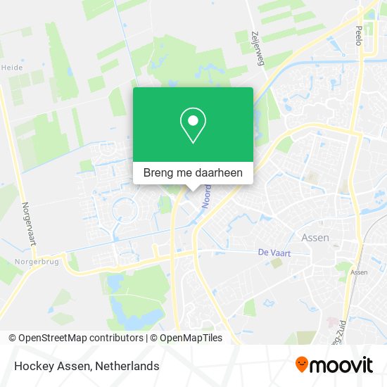 Hockey Assen kaart