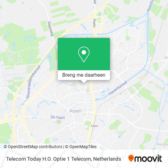 Telecom Today H.O. Optie 1 Telecom kaart