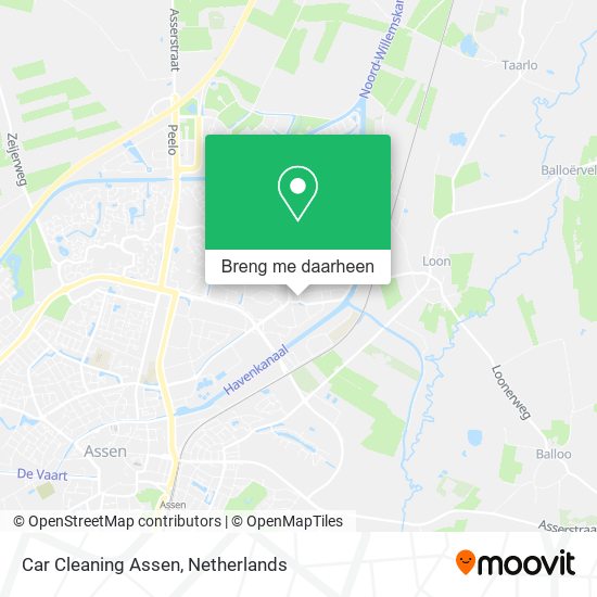 Car Cleaning Assen kaart