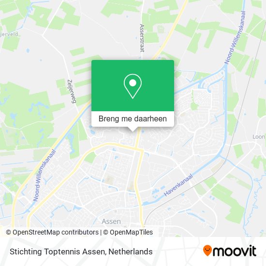 Stichting Toptennis Assen kaart