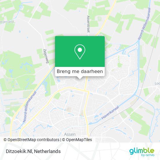 Ditzoekik.Nl kaart