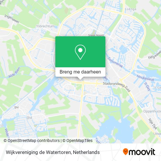 Wijkvereniging de Watertoren kaart