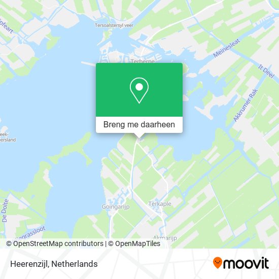 Heerenzijl kaart