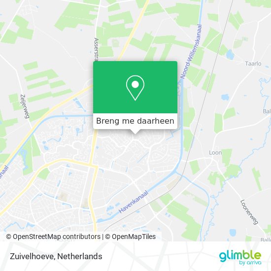 Zuivelhoeve kaart