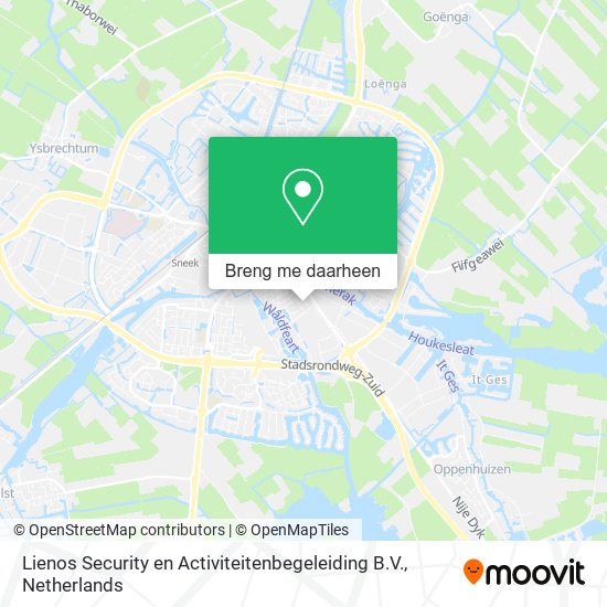 Lienos Security en Activiteitenbegeleiding B.V. kaart