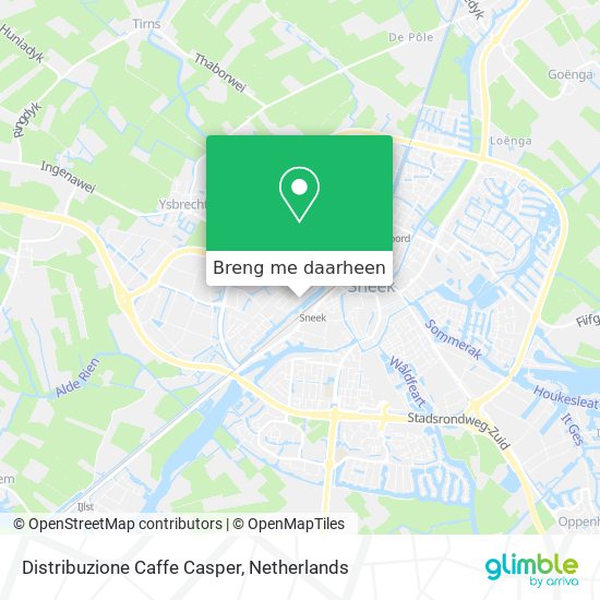 Distribuzione Caffe Casper kaart