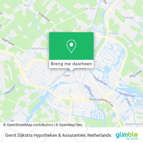 Gerrit Dijkstra Hypotheken & Assurantiën kaart