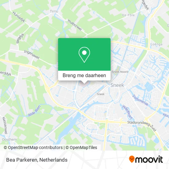 Bea Parkeren kaart