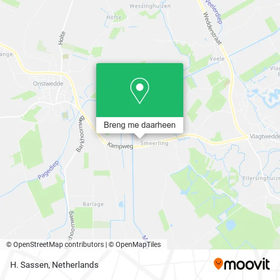 H. Sassen kaart