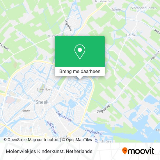 Molenwiekjes Kinderkunst kaart