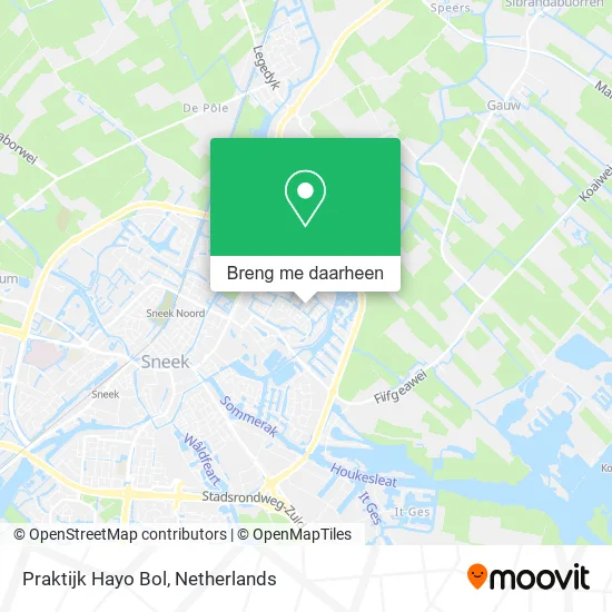 Praktijk Hayo Bol kaart