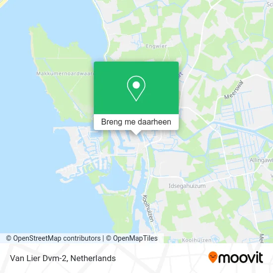 Van Lier Dvm-2 kaart