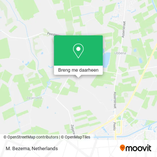 M. Bezema kaart