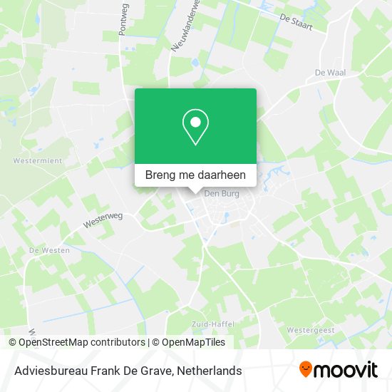 Adviesbureau Frank De Grave kaart