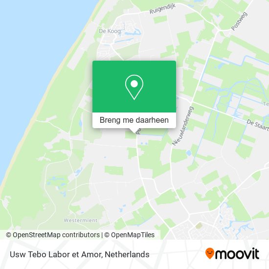 Usw Tebo Labor et Amor kaart