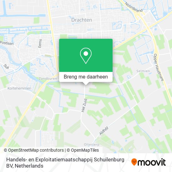 Handels- en Exploitatiemaatschappij Schuilenburg BV kaart