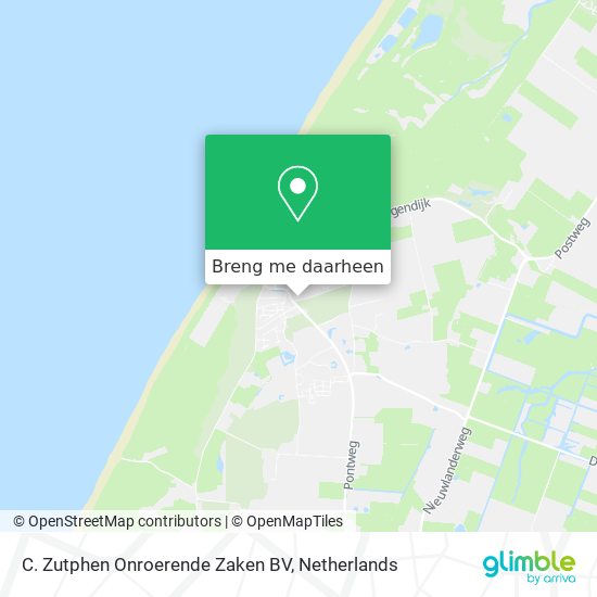 C. Zutphen Onroerende Zaken BV kaart