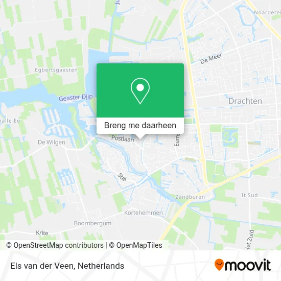 Els van der Veen kaart