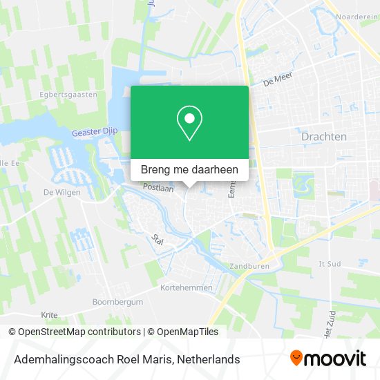 Ademhalingscoach Roel Maris kaart