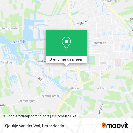 Sjoukje van der Wal kaart