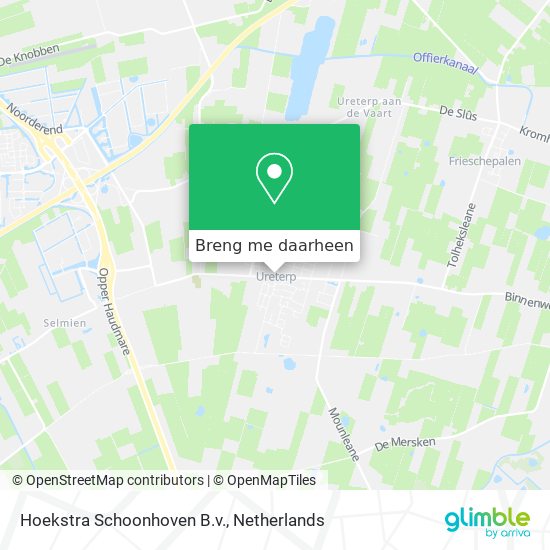 Hoekstra Schoonhoven B.v. kaart