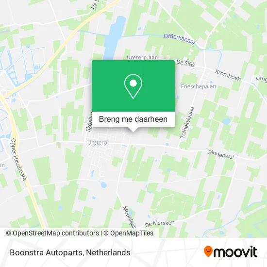 Boonstra Autoparts kaart