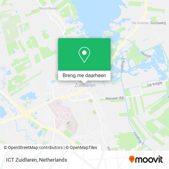 ICT Zuidlaren kaart