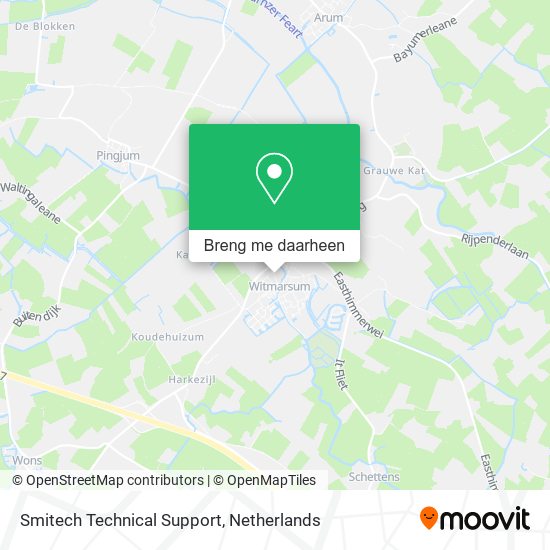 Smitech Technical Support kaart