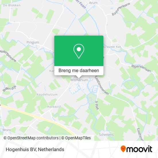 Hogenhuis BV kaart