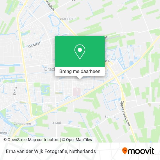 Erna van der Wijk Fotografie kaart