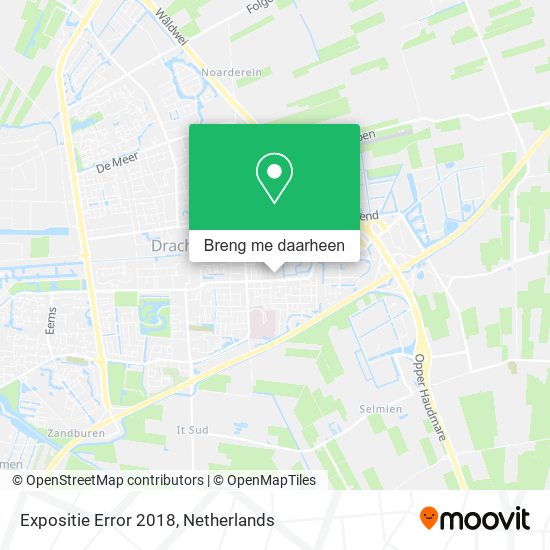 Expositie Error 2018 kaart
