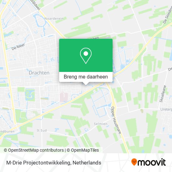 M-Drie Projectontwikkeling kaart