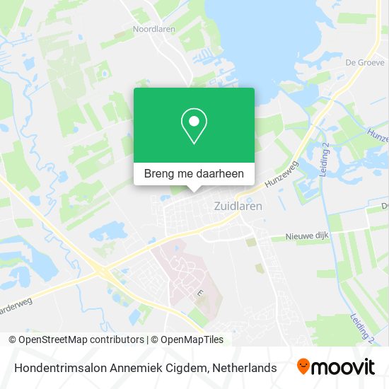 Hondentrimsalon Annemiek Cigdem kaart