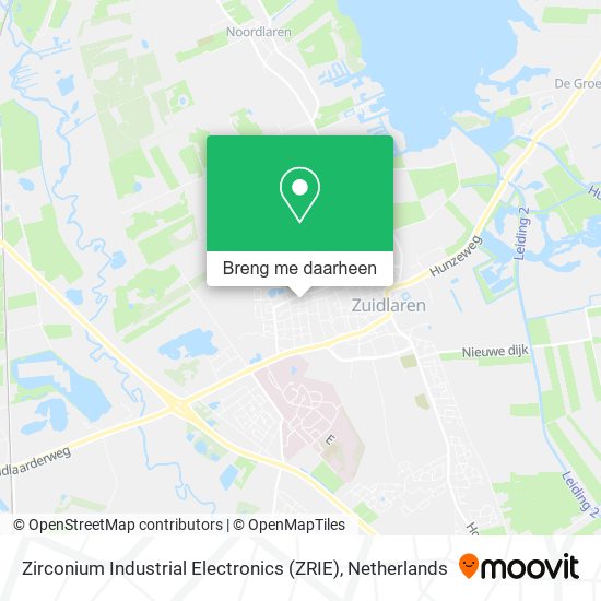 Zirconium Industrial Electronics (ZRIE) kaart